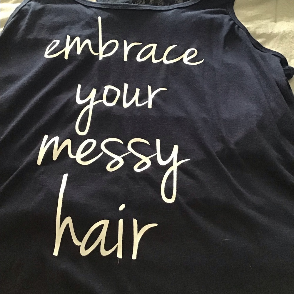 Navy Blue Tank Top
